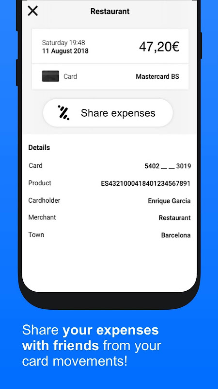 Sabadell Wallet app screenshot 4