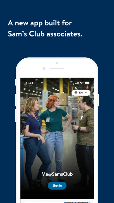 Sam’s Club app screenshot 1