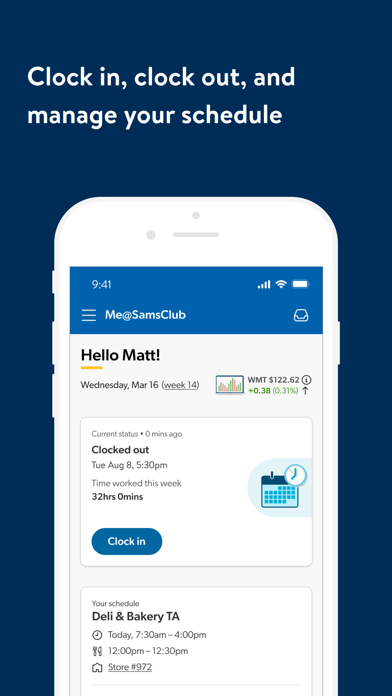 Sam’s Club app screenshot 2