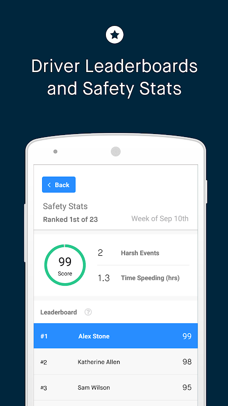 Samsara Driver app screenshot 1