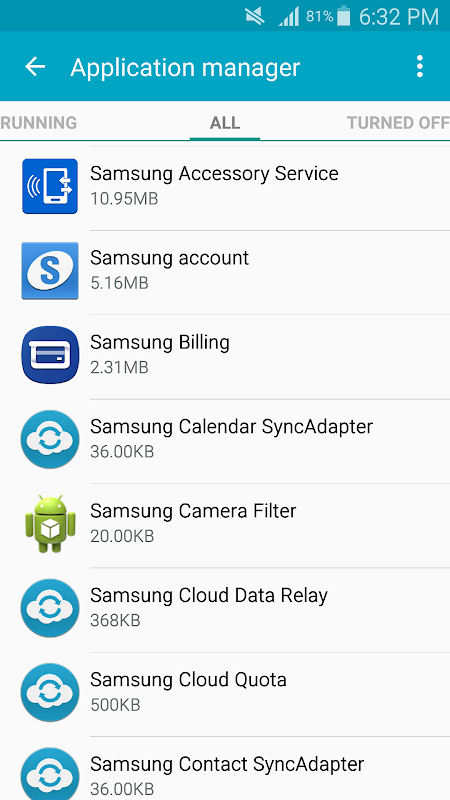 Samsung Accessory Service app screenshot 2