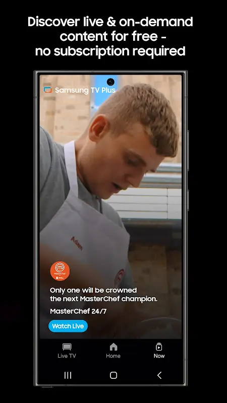 Samsung TV Plus-Live TV&Movies app screenshot 3