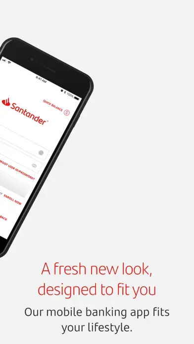 Santander Bank US app screenshot 2