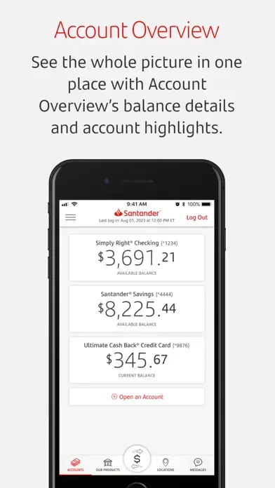 Santander Bank US app screenshot 5