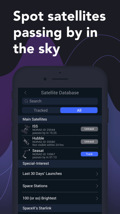 satellite app screenshot 1