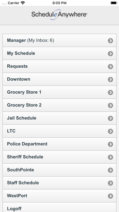 ScheduleAnywhere app screenshot 1