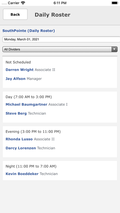 ScheduleAnywhere app screenshot 2