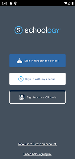 Schoology app screenshot 1