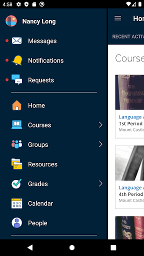 Schoology app screenshot 3