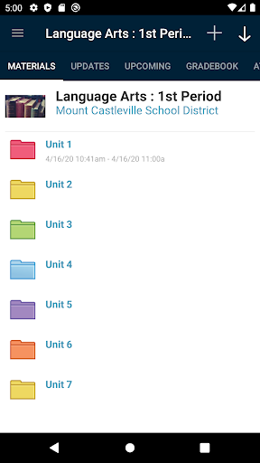 Schoology app screenshot 4