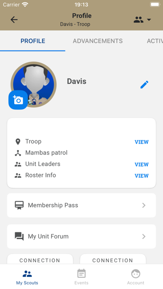 SCOUTING app screenshot 1