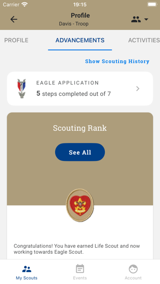 SCOUTING app screenshot 6