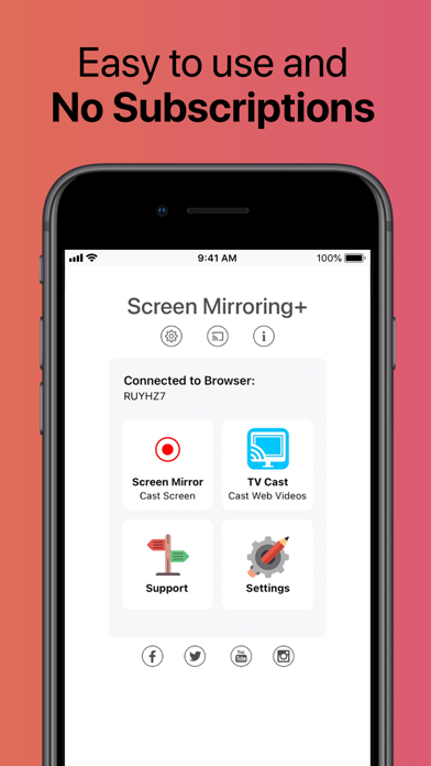 Screen Mirroring + for Fire TV app screenshot 4