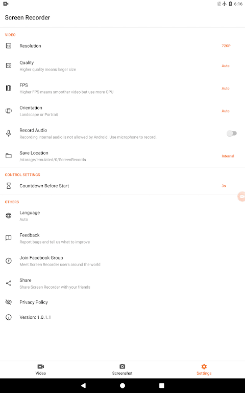 Screen Recorder – XRecorder app screenshot 2