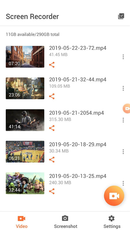 Screen Recorder – XRecorder app screenshot 4