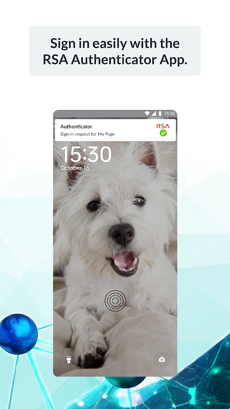 RSA Authenticator (SecurID) app screenshot 4