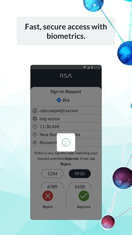 RSA Authenticator (SecurID) app screenshot 7