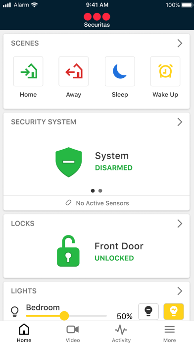 Securitas MyConnect app screenshot 2