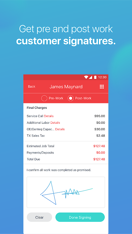 Service Fusion app screenshot 8