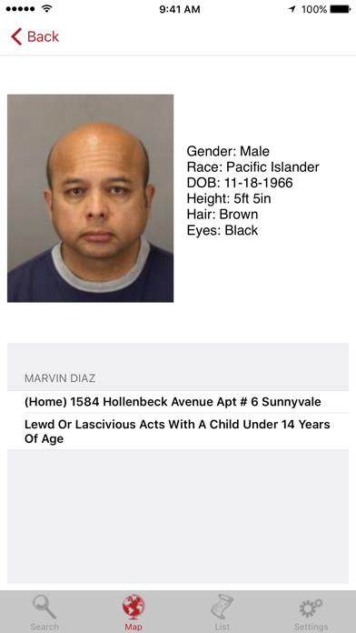 Sex Offenders Search app screenshot 3