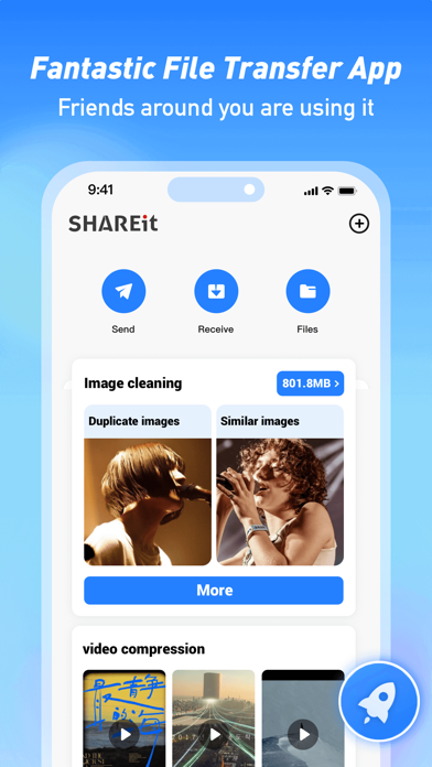 SHAREit Lite – Fast File Share app screenshot 1