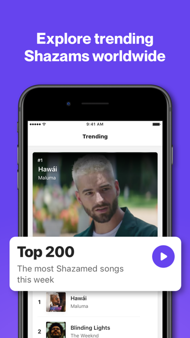 Shazam app screenshot 8
