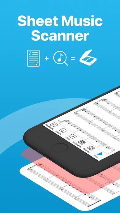 Sheet Music Scanner & Reader app screenshot 1
