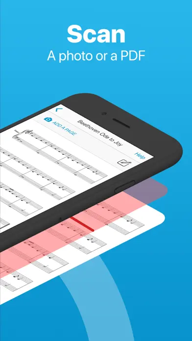 Sheet Music Scanner & Reader app screenshot 2