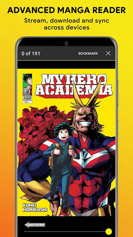 Shonen Jump Manga & Comics app screenshot 2