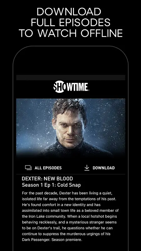 SHOWTIME app screenshot 3