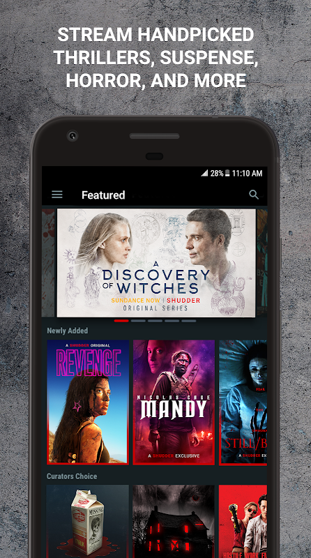 Shudder: Horror & Thrillers app screenshot 4