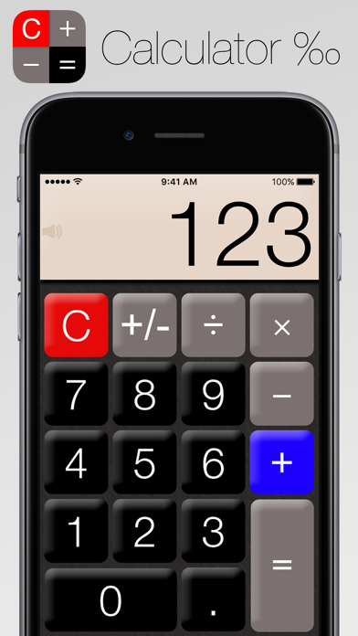 Simple Calculator for Android app screenshot 1