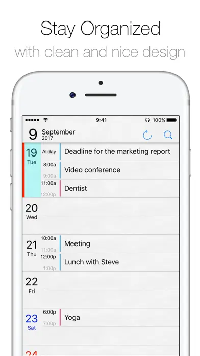 Simple Calendar Pro app screenshot 2