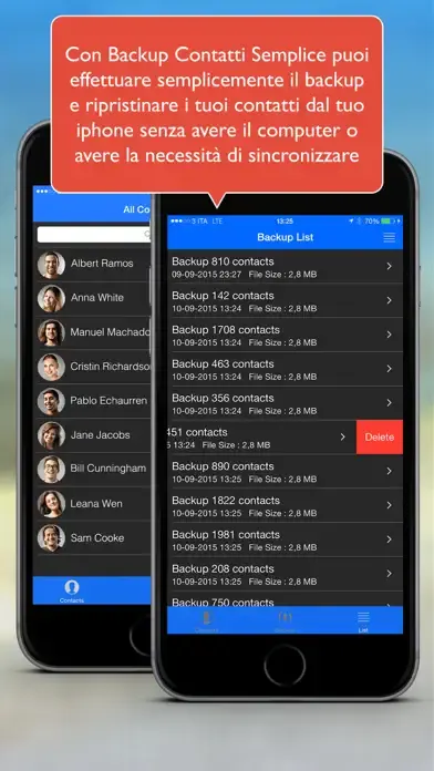 Simple Contacts Pro app screenshot 2