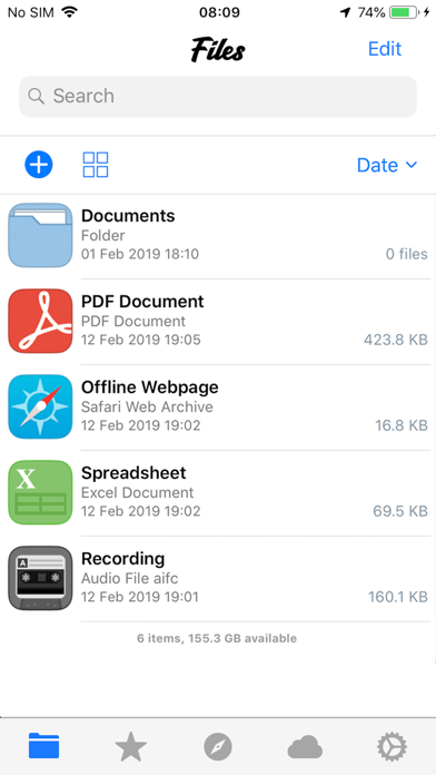 Simple File Manager Pro app screenshot 1