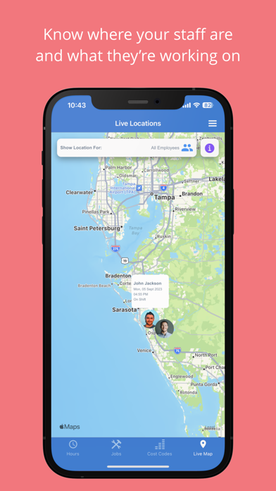 SINC: Employee Time Clock app screenshot 1