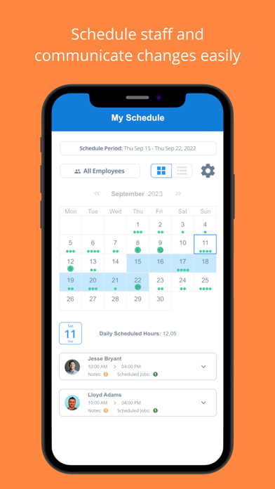 SINC: Employee Time Clock app screenshot 4