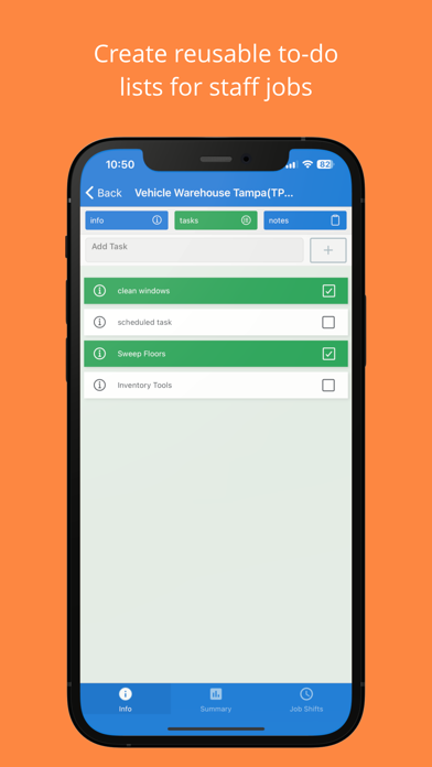 SINC: Employee Time Clock app screenshot 8