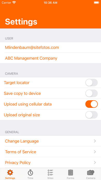 Sitefotos app screenshot 8