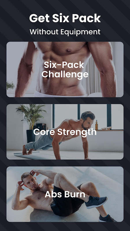 Six Pack in 30 Days app screenshot 1