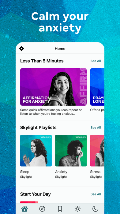 Skylight: Spiritual Self-Care app screenshot 1