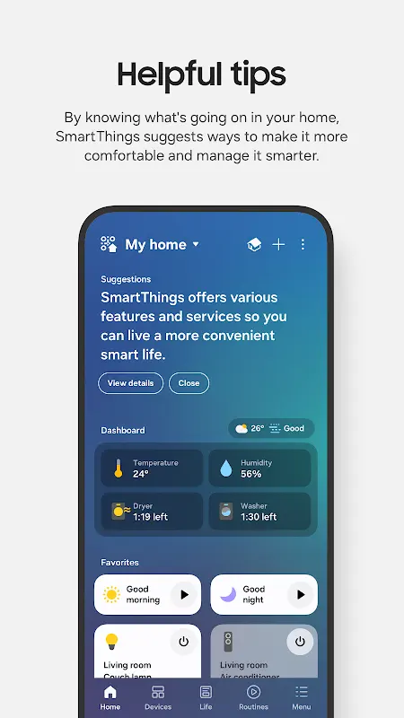SmartThings app screenshot 2