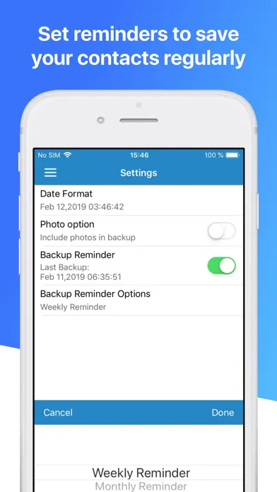 SMS Backup & Restore Pro app screenshot 5