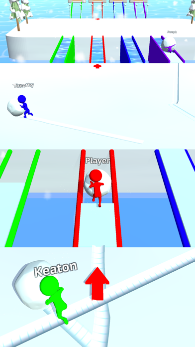 Snow Race!! app screenshot 2