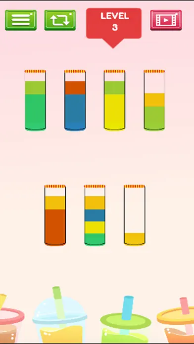 Soda Sort: Water Color Puzzle app screenshot 3