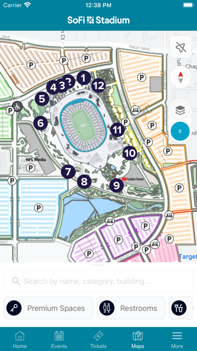 SoFi Stadium app screenshot 4