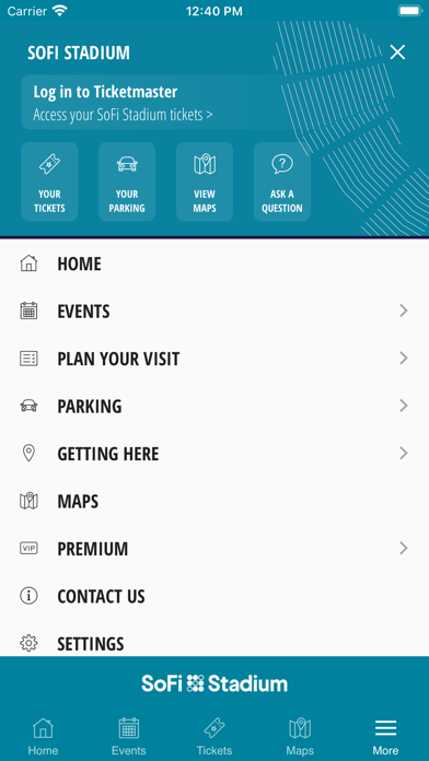 SoFi Stadium app screenshot 7