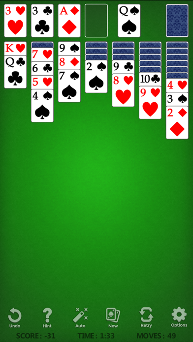 Solitaire Classic app screenshot 1