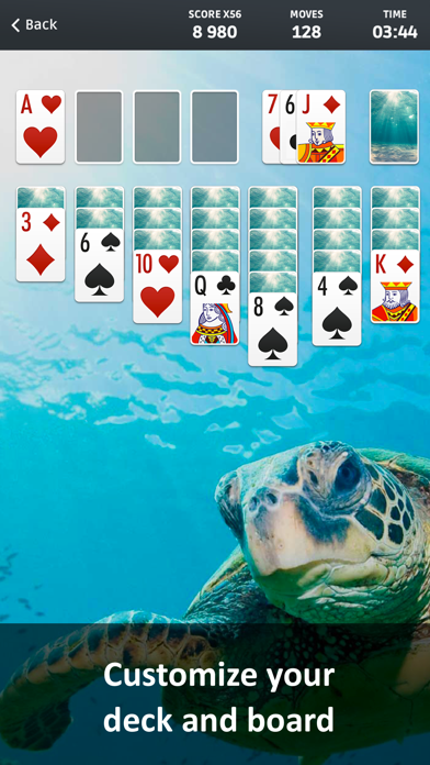 Solitaire app screenshot 8
