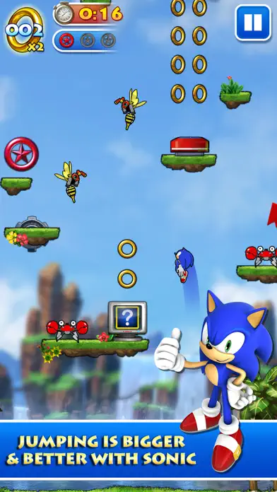Sonic Jump Pro app screenshot 2